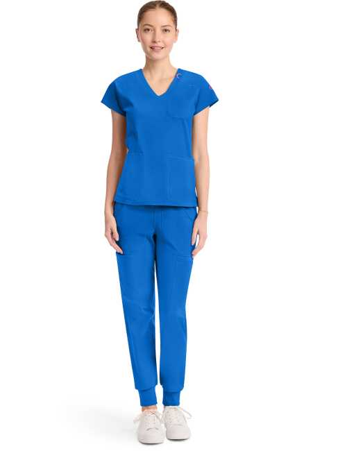 Bata médica para mujer, Medcouture APM KNIT 2 poches (MC751)