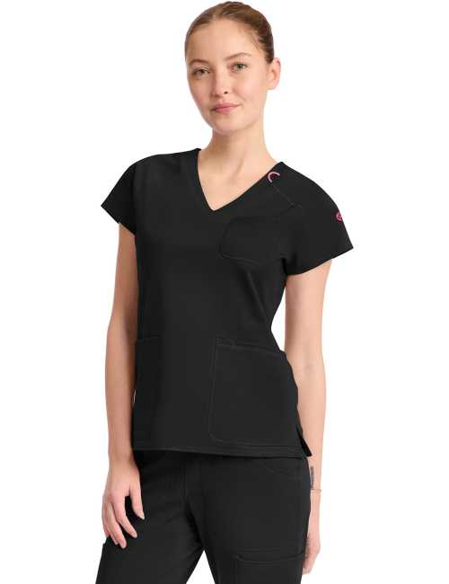 Women's Medical Gown, Medcouture APM KNIT 2 pockets (MC751)