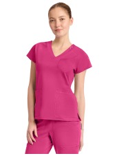 Bata médica para mujer, Medcouture APM KNIT 2 poches (MC751)