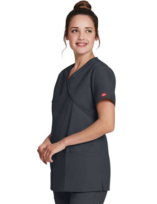 Bata médica de Women's Cache Coeur, Dickies, Colección "EDS Signature" (DKE632)