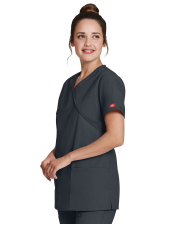 Blouse médicale cache-coeur femme - Dickies EDS signature (DKE632)
