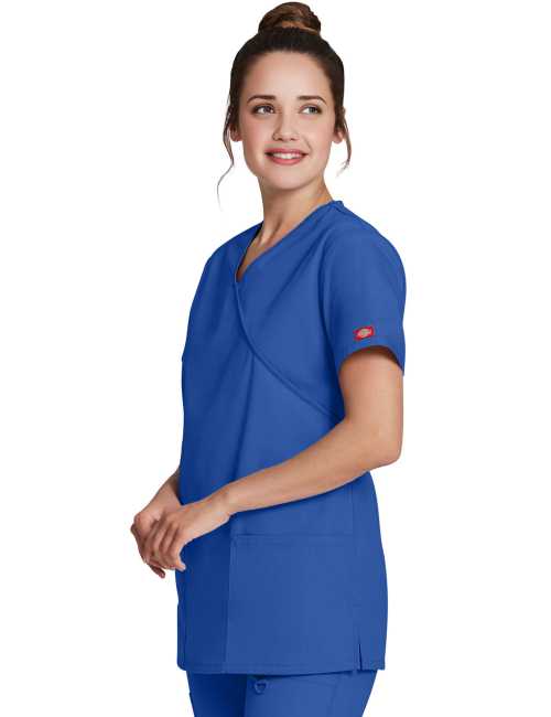 Women's Cache Coeur Medical Gown, Dickies, "EDS Signature" Collection (DKE632)