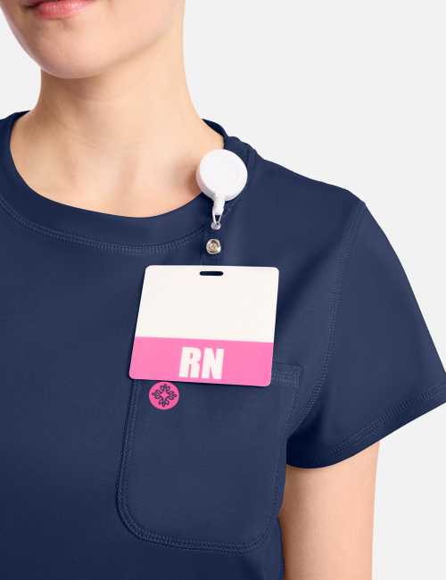 Women's Medical Gown, Medcouture APM KNIT 2 pockets (MC751)