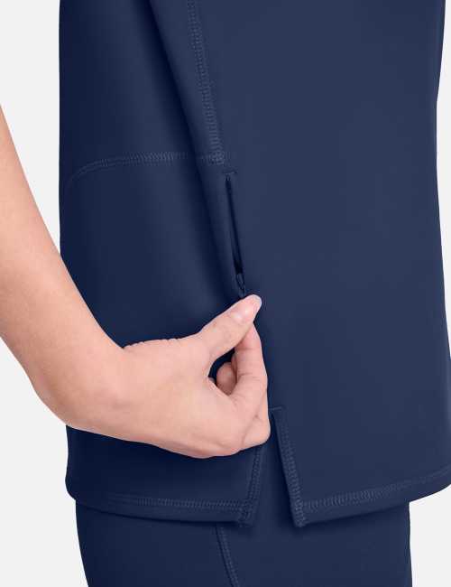 Women's Medical Gown, Medcouture APM KNIT 2 pockets (MC751)