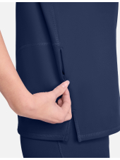 Bata médica para mujer, Medcouture APM KNIT 2 poches (MC751)