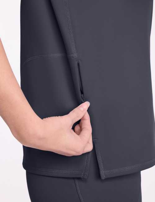 Bata médica para mujer, Medcouture APM KNIT 2 poches (MC751)