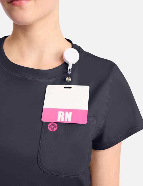 Women's Medical Gown, Medcouture APM KNIT 2 pockets (MC751)