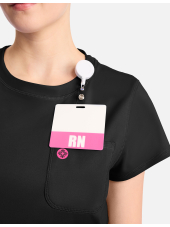 Women's Medical Gown, Medcouture APM KNIT 2 pockets (MC751)