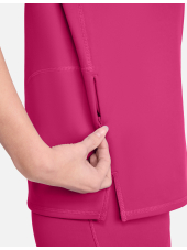 Women's Medical Gown, Medcouture APM KNIT 2 pockets (MC751)