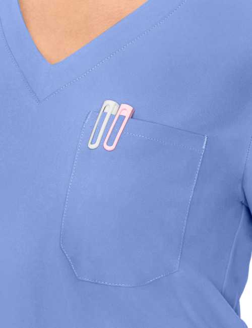 Women's Medcouture Insight 1-Pocket Medical Blouse (MC2432)