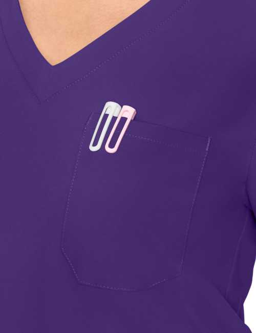 Women's Medcouture Insight 1-Pocket Medical Blouse (MC2432)