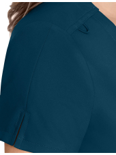 Blusa médica de un bolsillo Medcouture Insight para mujer (MC2432)