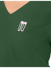 Women's Medcouture Insight 1-Pocket Medical Blouse (MC2432)