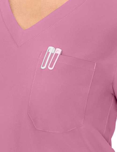 Women's Medcouture Insight 1-Pocket Medical Blouse (MC2432)