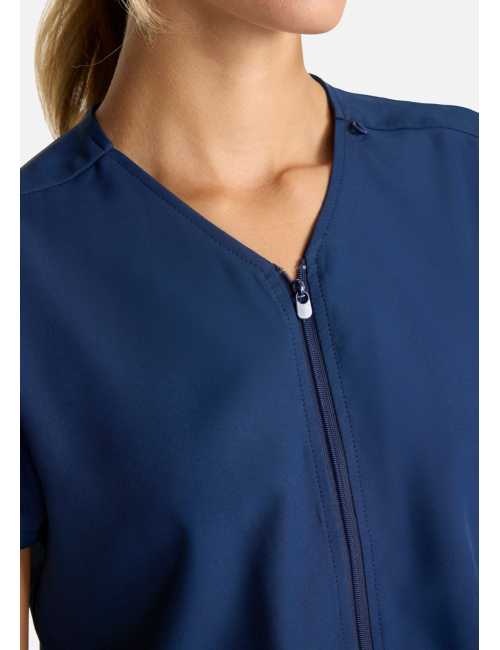 Combinaison médicale coupe jogger, zippée - Medcouture (MC510)