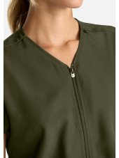 Combinaison médicale coupe jogger, zippée - Medcouture (MC510)