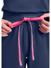 Mono médico Medcouture Insight de 5 bolsillos para mujer (MC550)