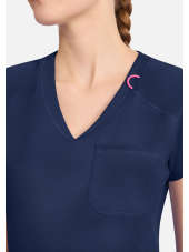 Bata médica para mujer, Medcouture APM KNIT 3 poches (MC752)