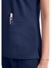 Bata médica para mujer, Medcouture APM KNIT 3 poches (MC752)