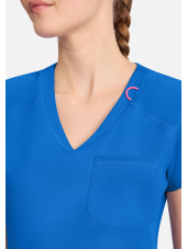 Women's Medical Gown, Medcouture APM KNIT 3 pockets (MC752)