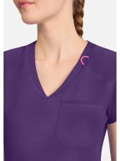 Women's Medical Gown, Medcouture APM KNIT 3 pockets (MC752)