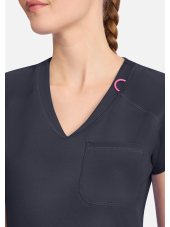 Women's Medical Gown, Medcouture APM KNIT 3 pockets (MC752)