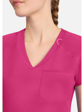 Women's Medical Gown, Medcouture APM KNIT 3 pockets (MC752)