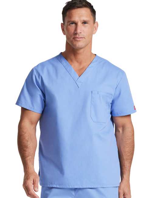 Men's Medical Gown, Dickies, Heart Pocket, "EDS Signature" Collection (83706)