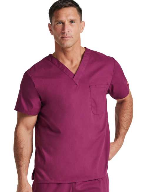 Men's Medical Gown, Dickies, Heart Pocket, "EDS Signature" Collection (83706)