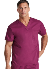 Men's Medical Gown, Dickies, Heart Pocket, "EDS Signature" Collection (83706)