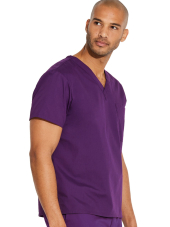 Men's Medical Gown, Dickies, Heart Pocket, "EDS Signature" Collection (83706)