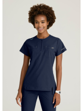 Blouse médicale femme col rond - Skechers "RIP STOP" - TUCK-IN TOP (SKT284)
