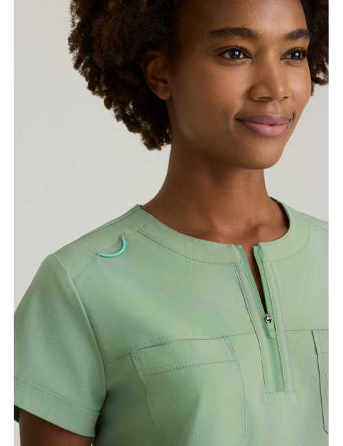 Blouse médicale femme col rond - Skechers "RIP STOP" - TUCK-IN TOP (SKT284)