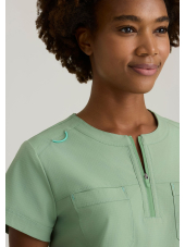 Blouse médicale femme à col arrondi - Skechers "RIP STOP" (SKT284)