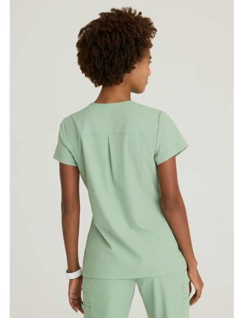 Blouse médicale femme col rond - Skechers "RIP STOP" - TUCK-IN TOP (SKT284)