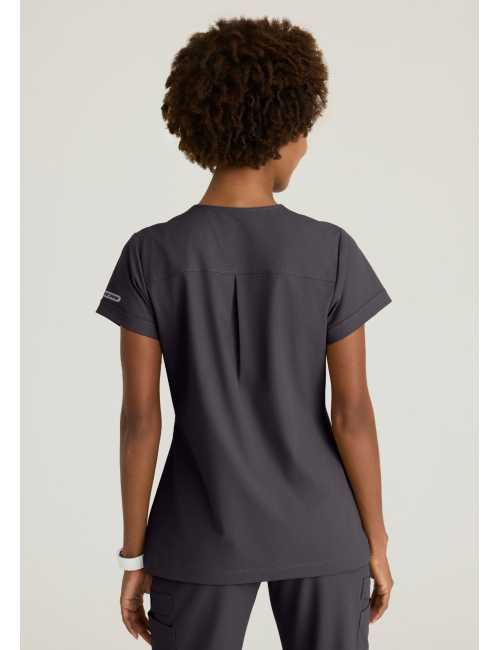 Blouse médicale femme col rond - Skechers "RIP STOP" - TUCK-IN TOP (SKT284)