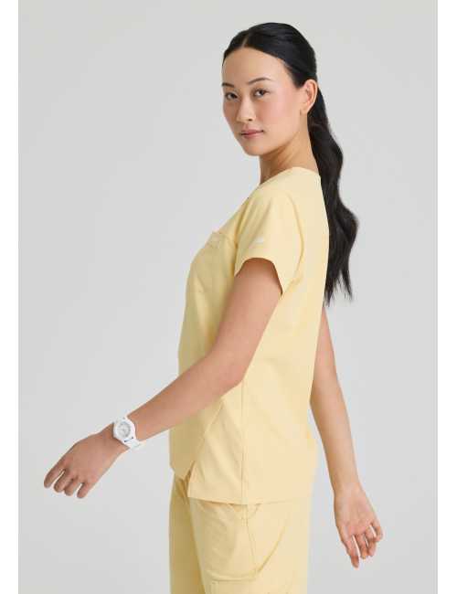 Blouse médicale femme à col arrondi - Skechers "RIP STOP" (SKT284)