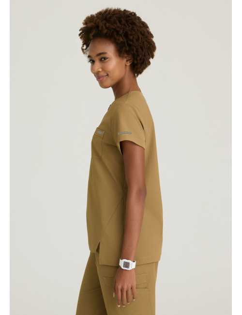 Blouse médicale femme à col arrondi - Skechers "RIP STOP" (SKT284)