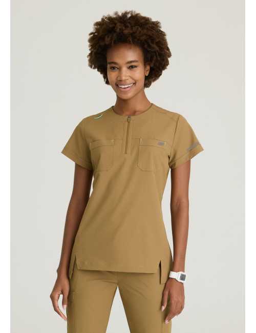 Blouse médicale femme à col arrondi - Skechers "RIP STOP" (SKT284)