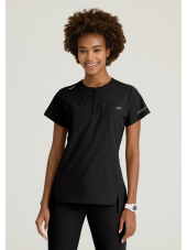Blouse médicale femme col rond - Skechers "RIP STOP" - TUCK-IN TOP (SKT284)
