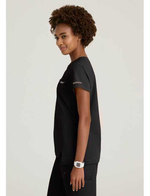 Blouse médicale femme à col arrondi - Skechers "RIP STOP" (SKT284)
