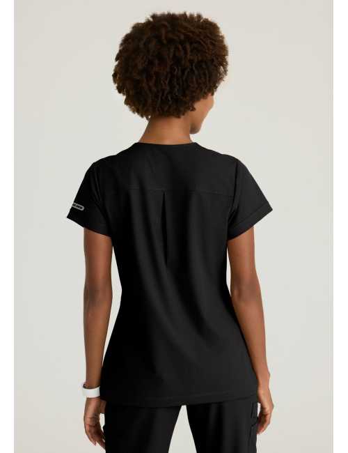 Blouse médicale femme col rond - Skechers "RIP STOP" - TUCK-IN TOP (SKT284)