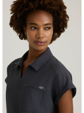 Women's medical blouse with round neck - Skechers "RIP STOP" (SKT284)