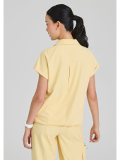 Blusa médica para mujer con cuello redondo - Skechers "RIP STOP" (SKT284)