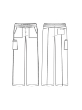 Pantalon médical femme - large - Skechers "RIP STOP" - SCOUT PANT (SKP707)