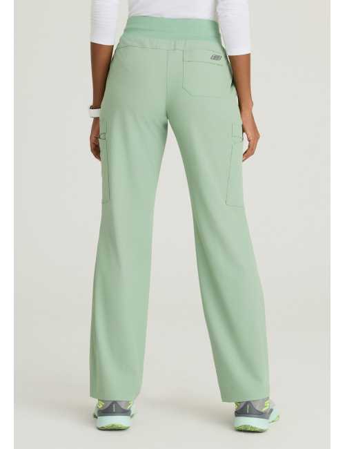 Pantalon médical femme 5 poches, avec ceinture en maille - Skechers "RIP STOP" (SKP712)