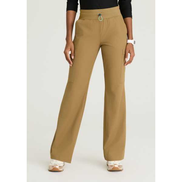 Women's 5-pocket medical trousers with mesh waistband - Skechers "RIP STOP" (SKP712)