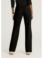 Pantalón médico de mujer con 5 bolsillos y cintura de malla - Skechers "RIP STOP" (SKP712)