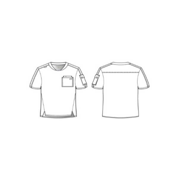 Camisa médica para hombre, 3 bolsillos - Skechers "RIP STOP" (SKT277)