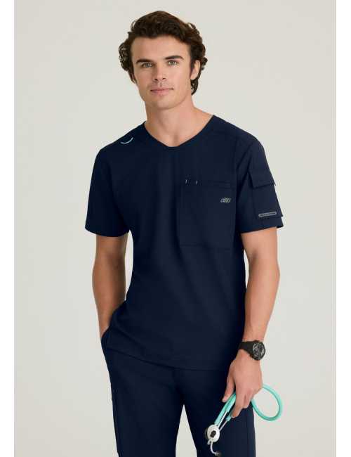 Camisa médica para hombre, 3 bolsillos - Skechers "RIP STOP" (SKT277)